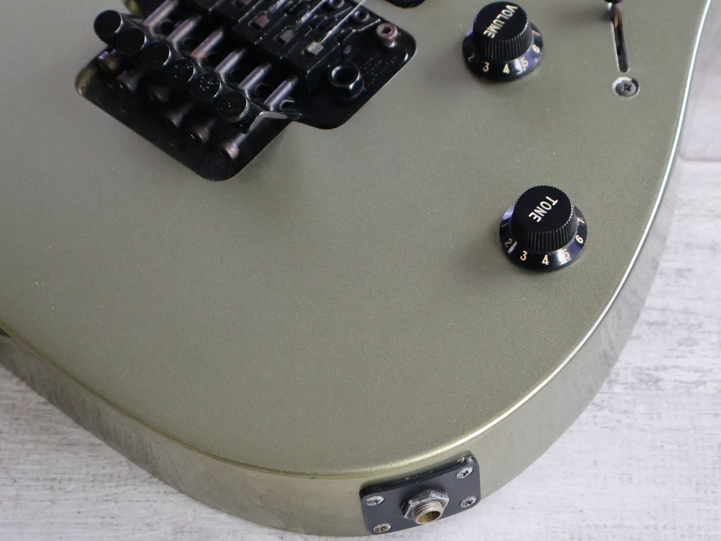 1997 Ibanez Japan RG380 HSH Superstrat (Pewter)