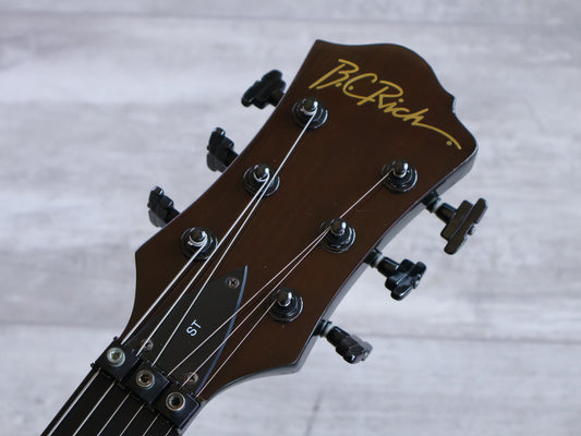 2009 BC Rich Korea Legacy Series ST Neckthrough Mockingbird (Transparent Black)