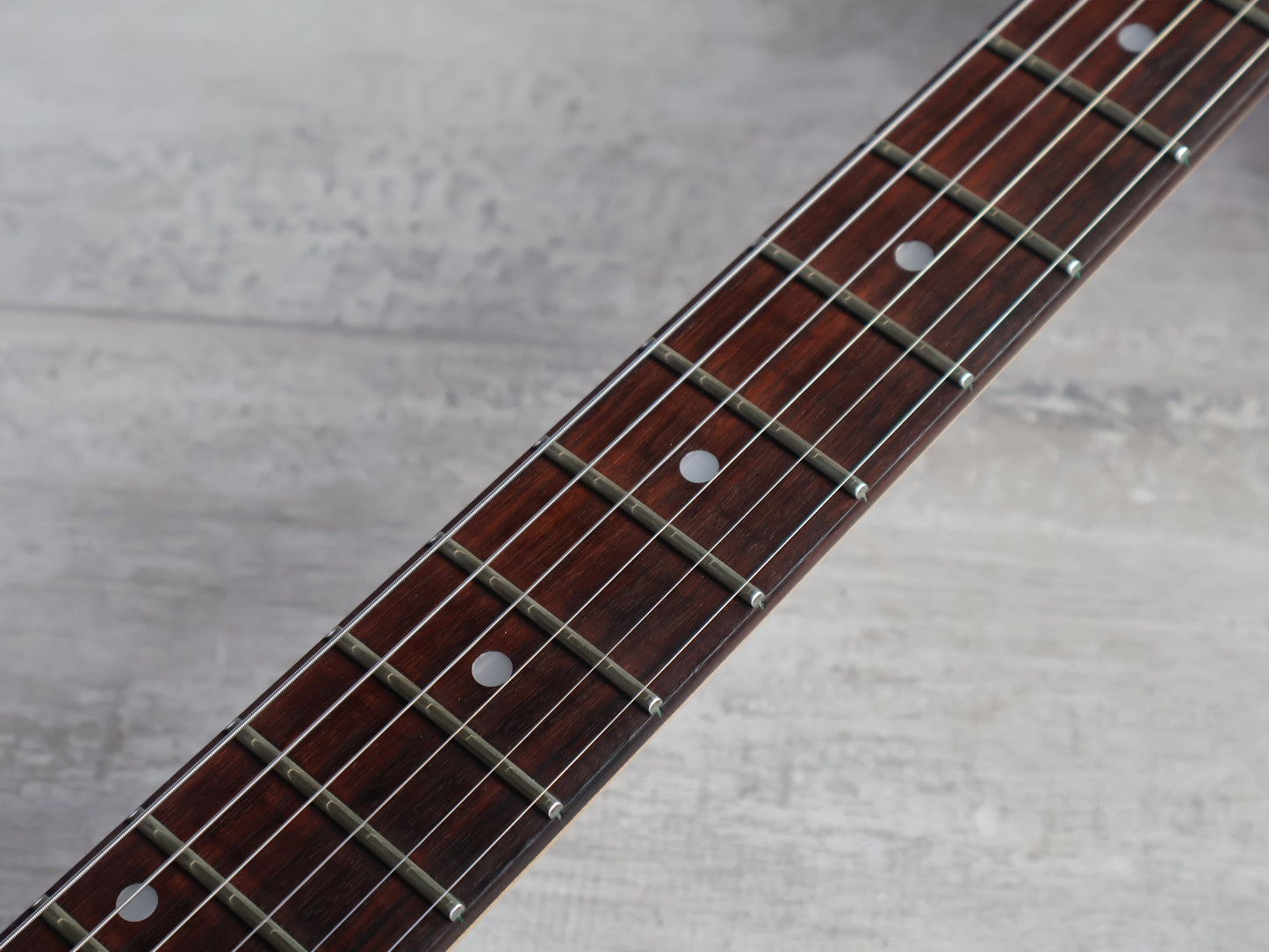 1997 Ibanez Japan RG380 HSH Superstrat (Pewter)