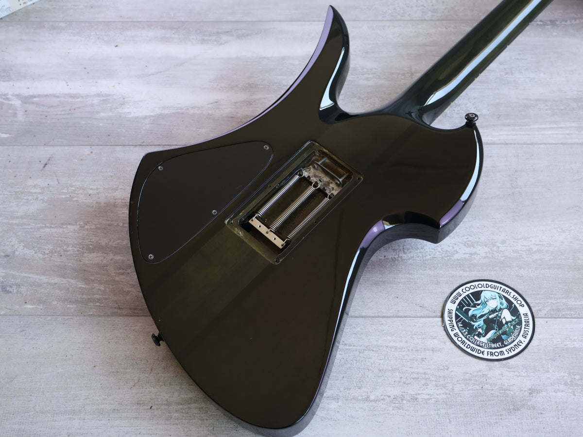 2009 BC Rich Korea Legacy Series ST Neckthrough Mockingbird (Transparent Black)