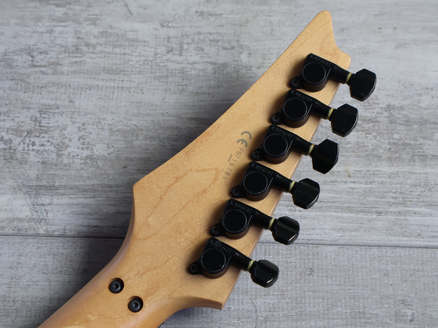 1997 Ibanez Japan RG380 HSH Superstrat (Pewter)