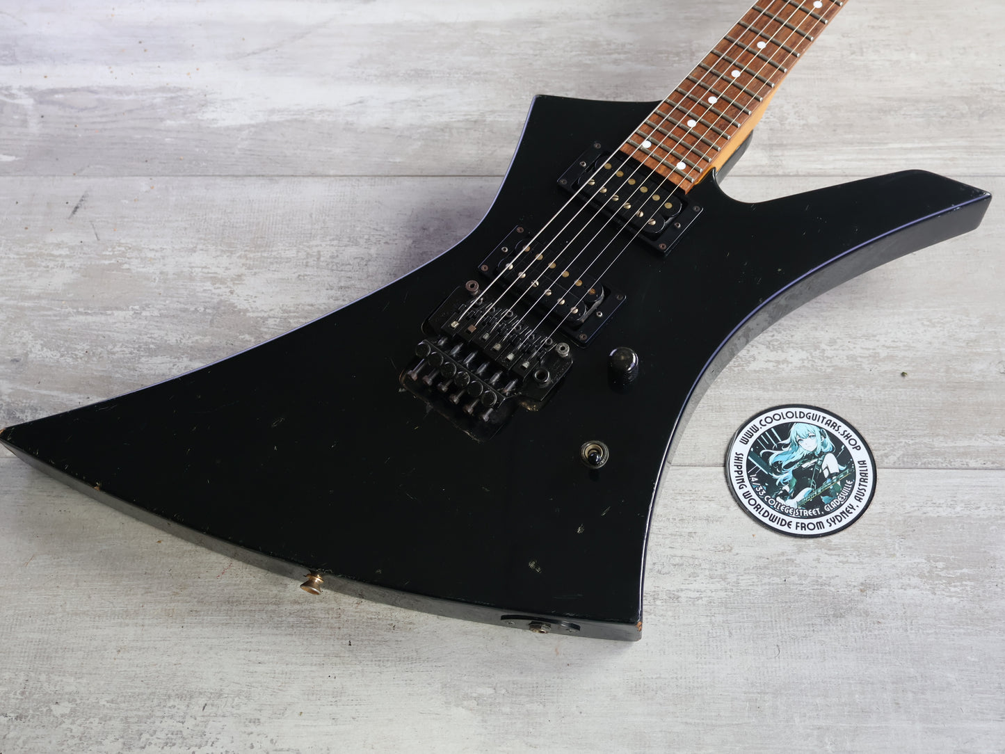 1991 Jackson Charvel Japan CKL-068 Exclaim Series Kelly (Black)