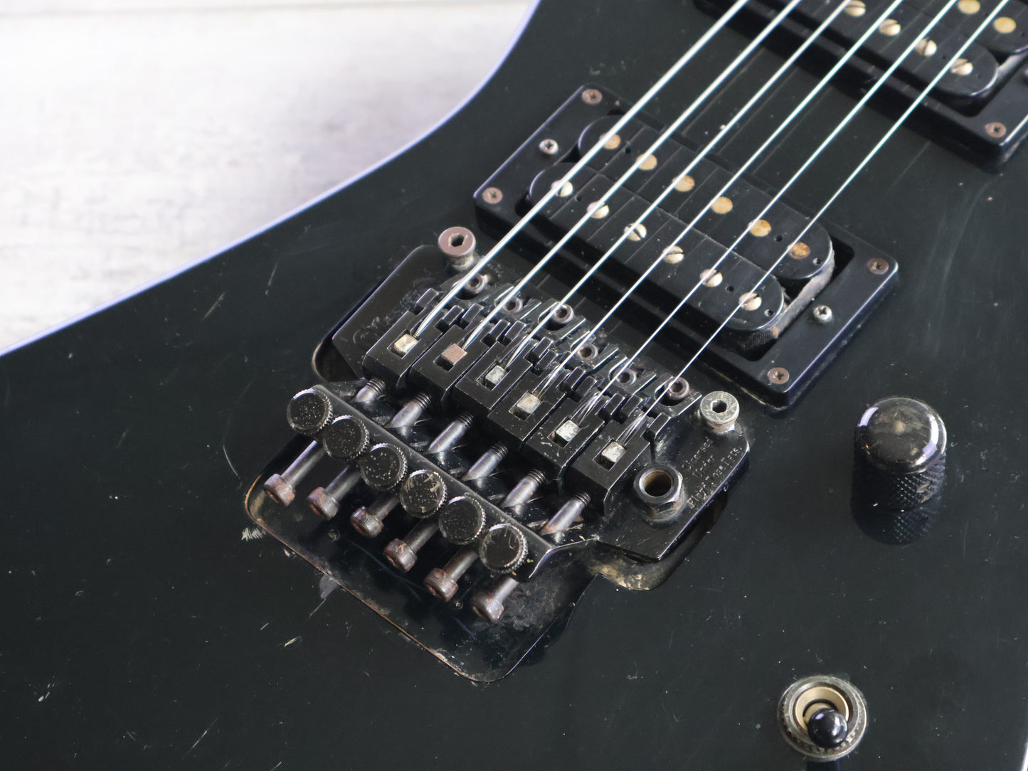 1991 Jackson Charvel Japan CKL-068 Exclaim Series Kelly (Black)