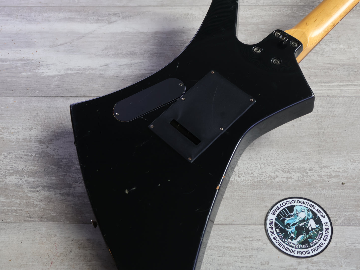 1991 Jackson Charvel Japan CKL-068 Exclaim Series Kelly (Black)