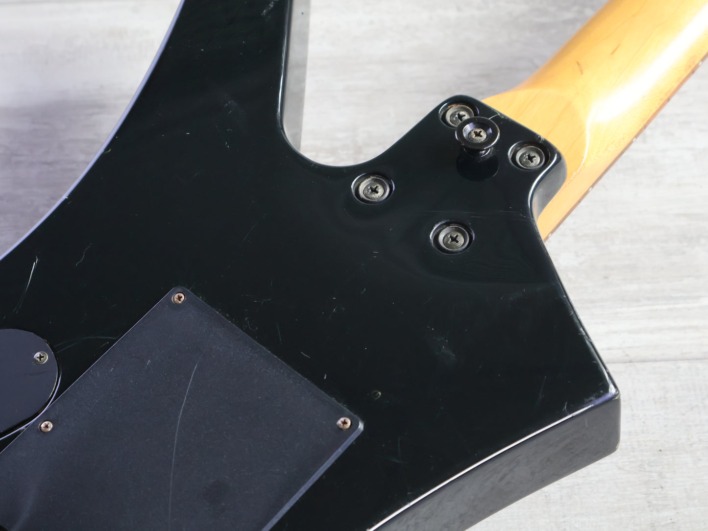 1991 Jackson Charvel Japan CKL-068 Exclaim Series Kelly (Black)