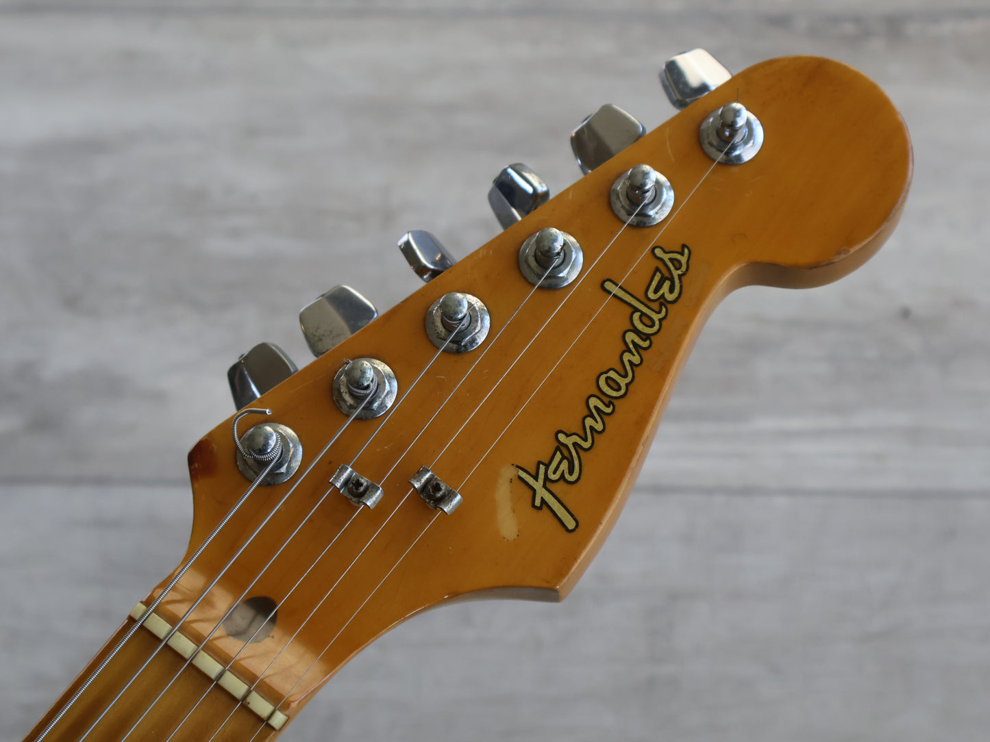 1976 Fernandes FST Series 50's Reissue Stratocaster (Sunburst)