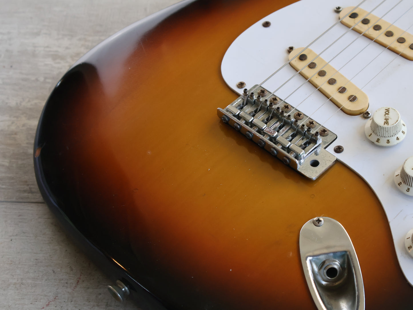 1976 Fernandes FST Series 50's Reissue Stratocaster (Sunburst)