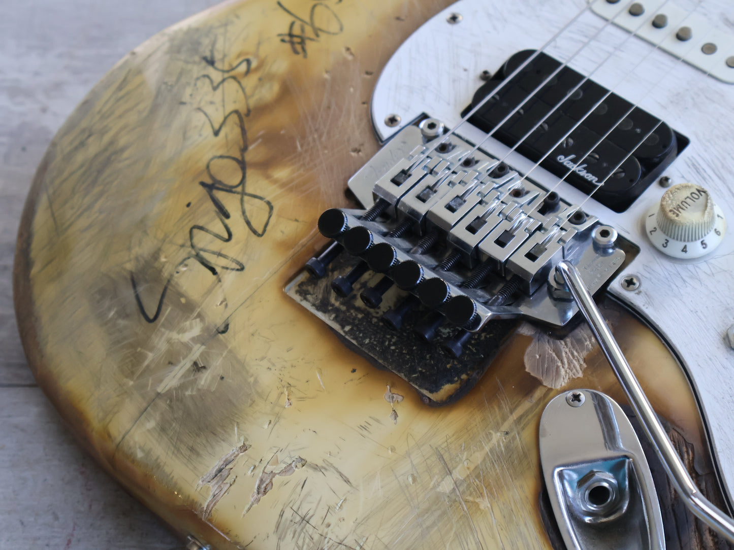 2008 Fender Japan ST71 Mick Mars Style Superstrat w/Floyd Rose