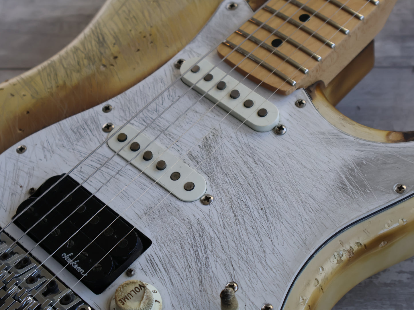 2008 Fender Japan ST71 Mick Mars Style Superstrat w/Floyd Rose