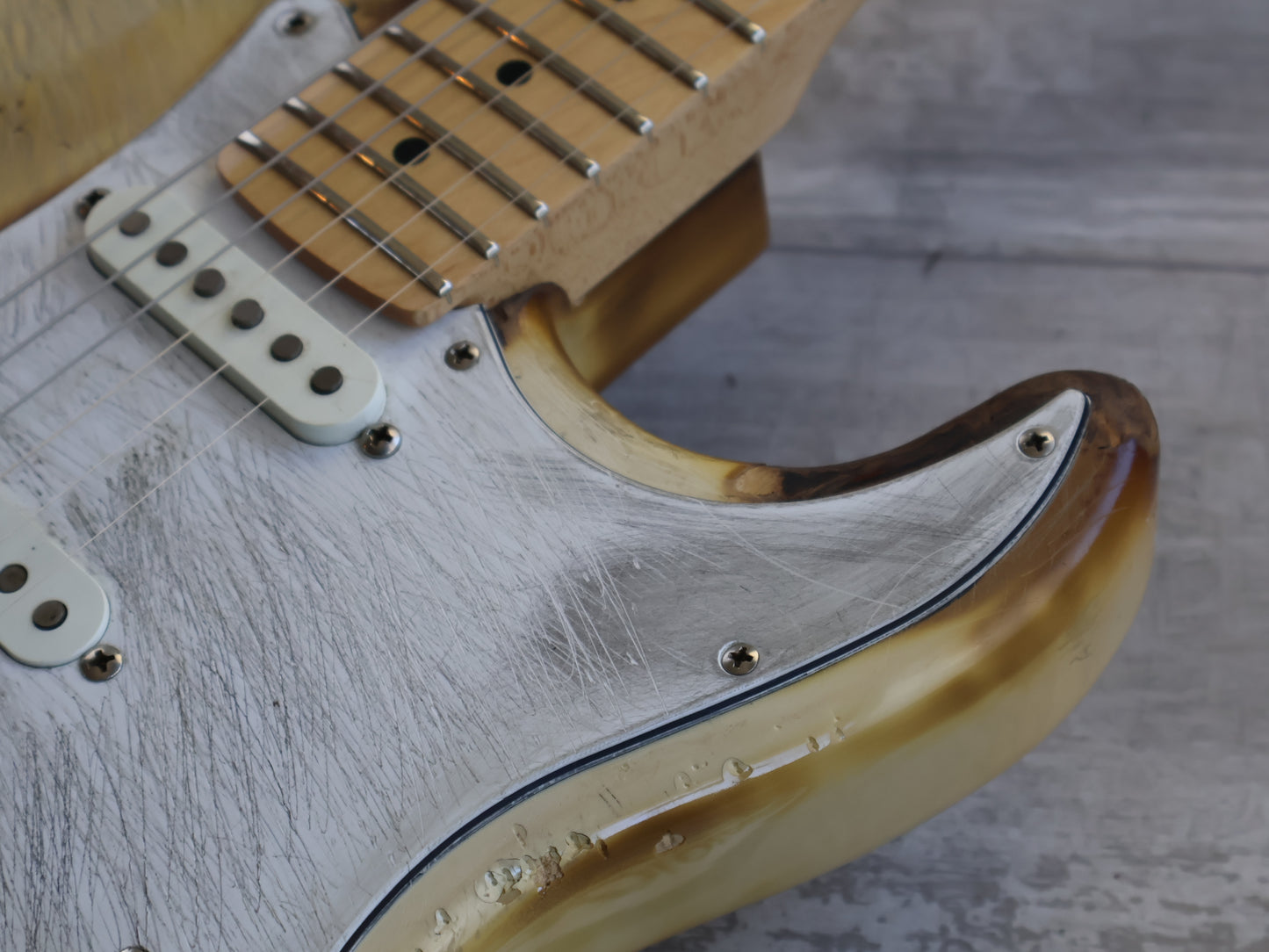 2008 Fender Japan ST71 Mick Mars Style Superstrat w/Floyd Rose