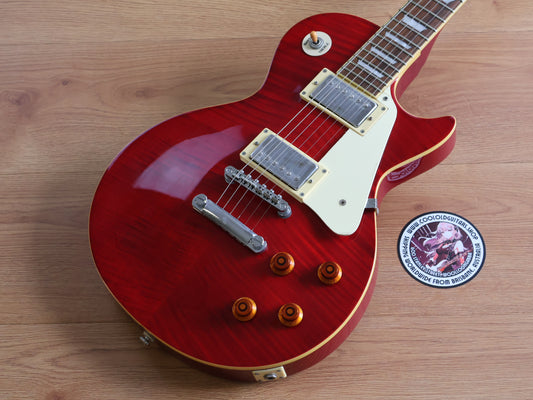 2012 Tokai ALS48 Love Rock Les Paul Standard (See-Thru Red)