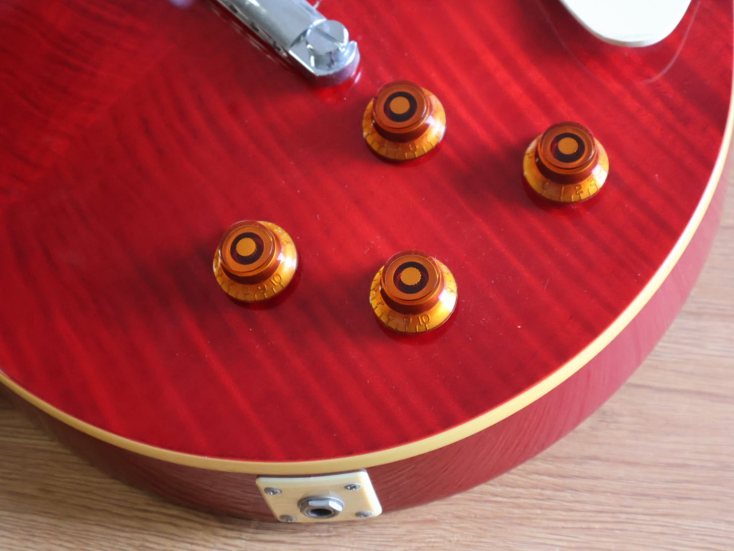 2012 Tokai ALS48 Love Rock Les Paul Standard (See-Thru Red)