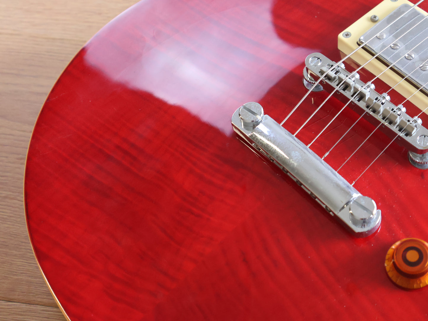 2012 Tokai ALS48 Love Rock Les Paul Standard (See-Thru Red)