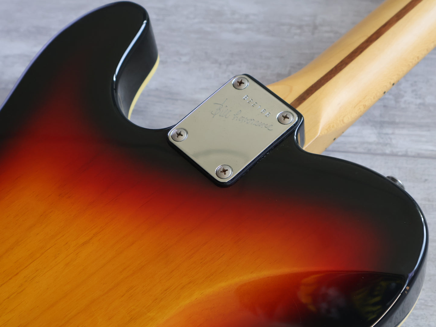 1989 Bill Lawrence Japan BTOM-60P Esquire Telecaster (Three-Tone Sunburst)