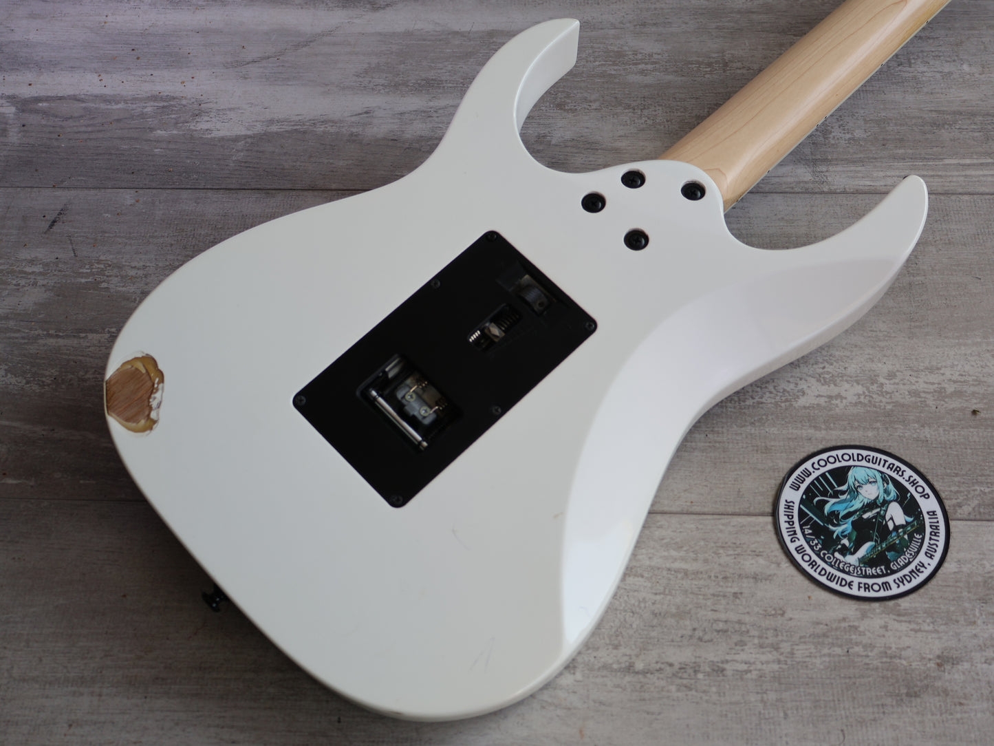 2019 Ibanez RG350DX HSH Superstrat (White)