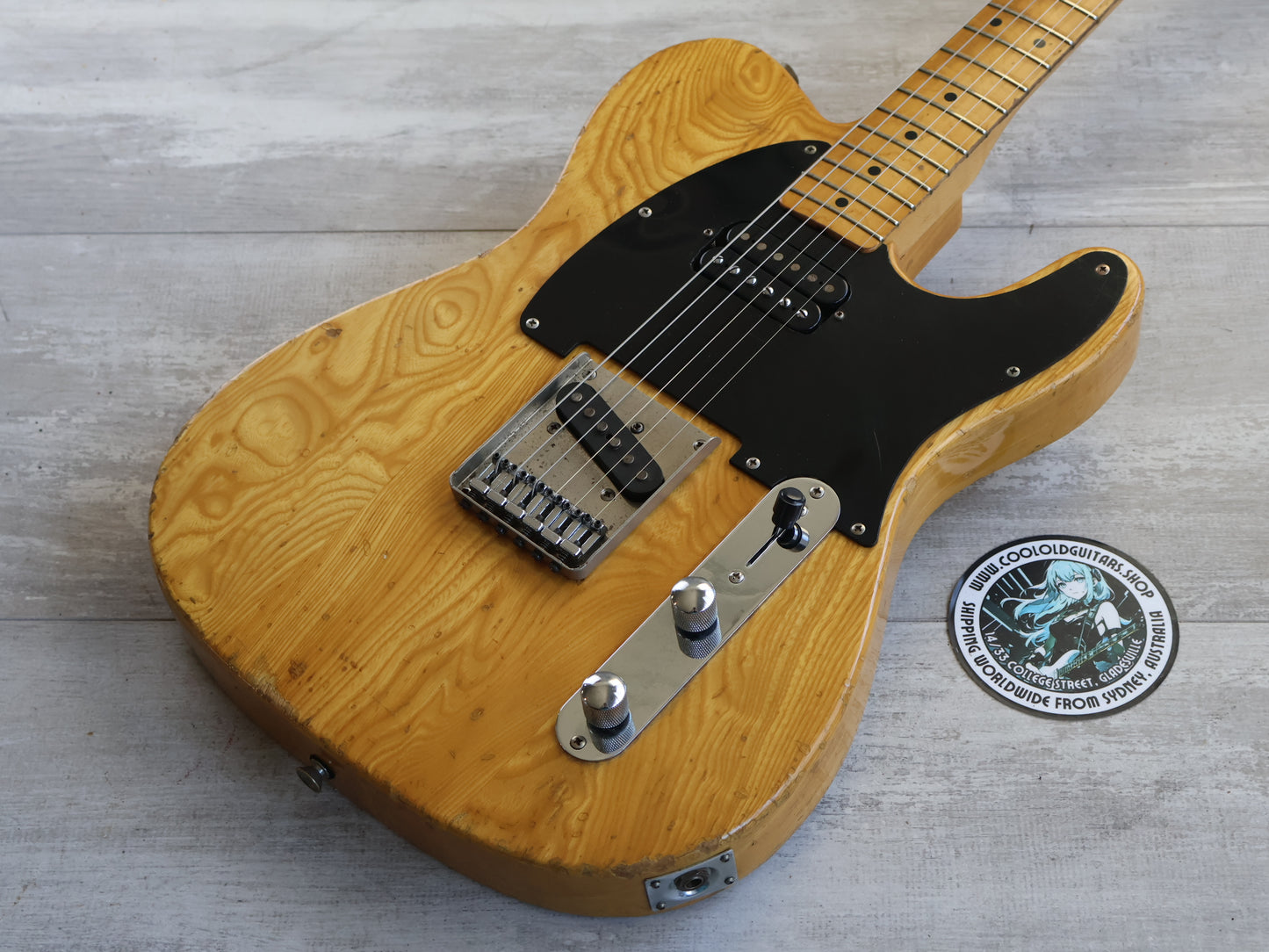 1979 Greco Japan TL-500 Spacey Sounds Telecaster (Natural)