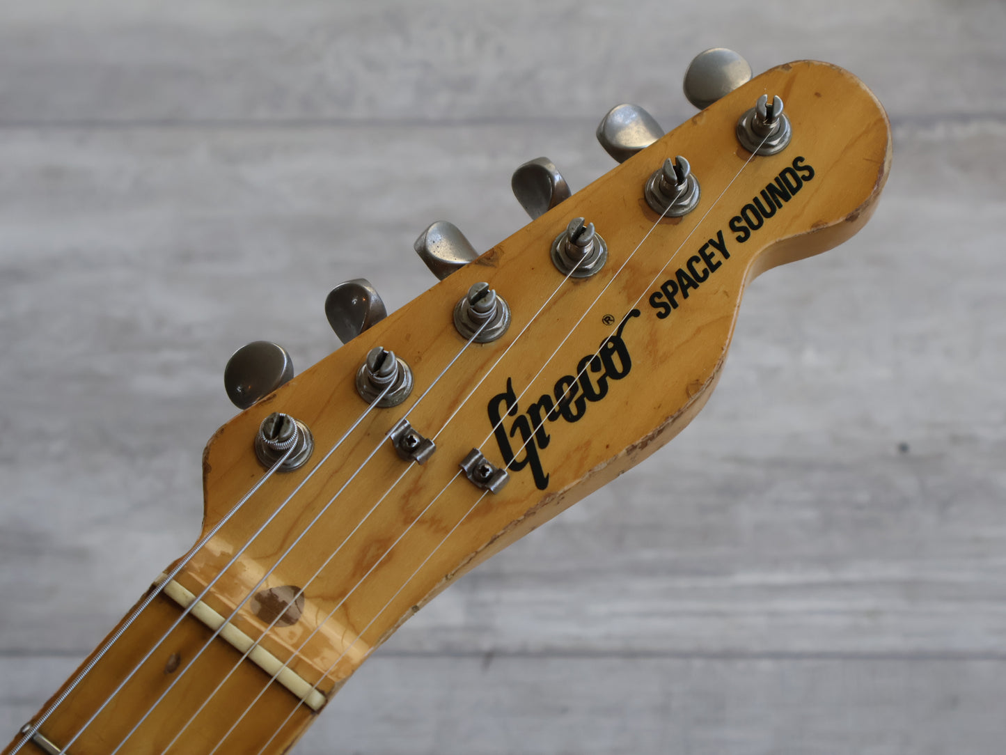1979 Greco Japan TL-500 Spacey Sounds Telecaster (Natural)