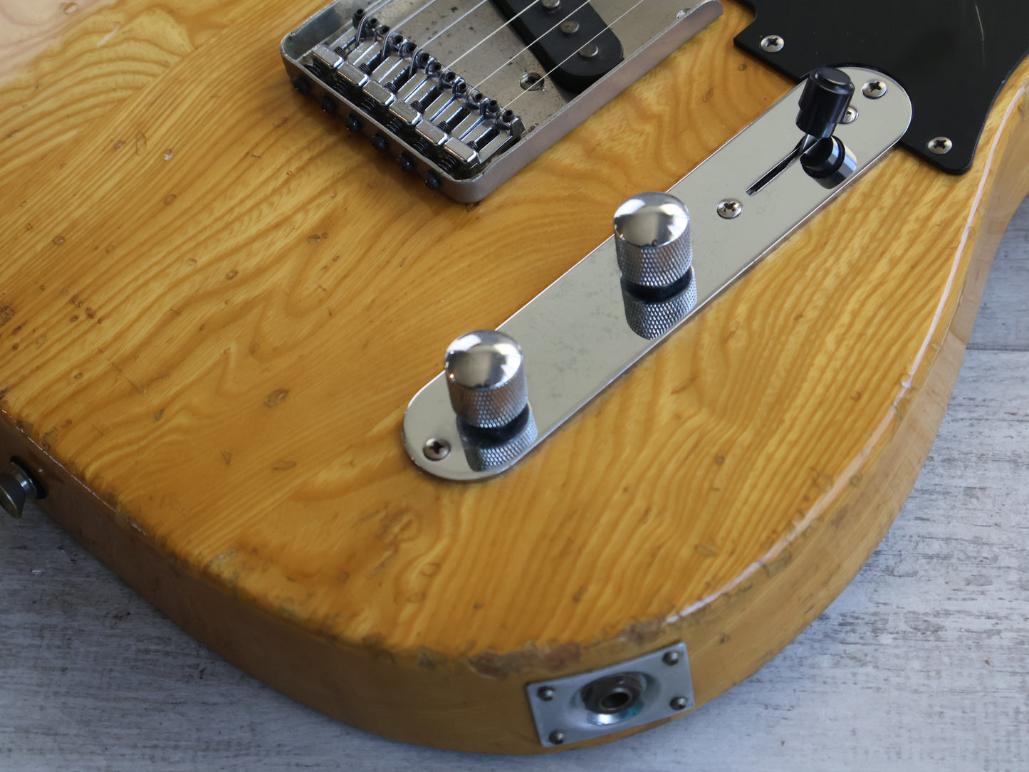 1979 Greco Japan TL-500 Spacey Sounds Telecaster (Natural)