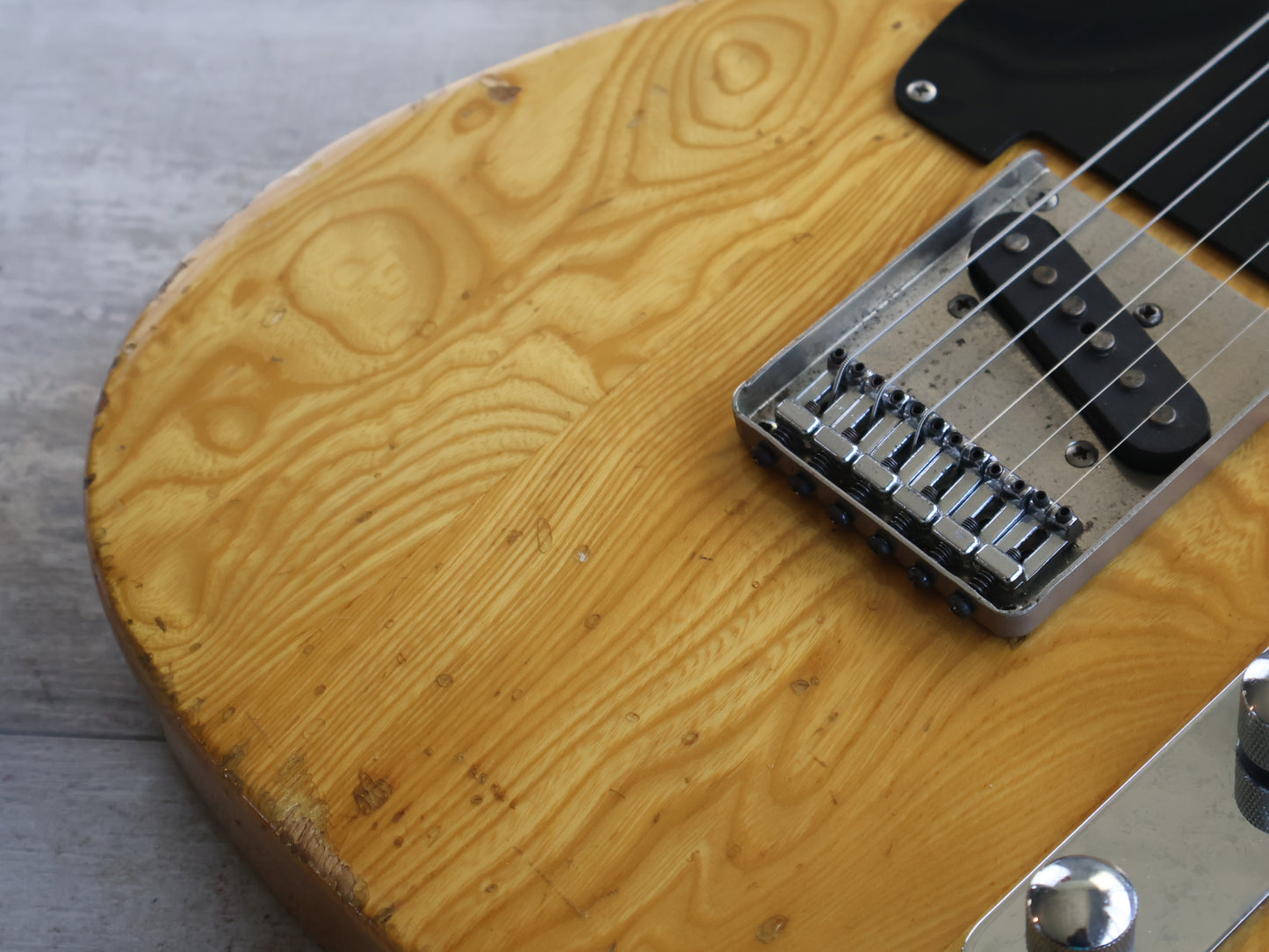 1979 Greco Japan TL-500 Spacey Sounds Telecaster (Natural)