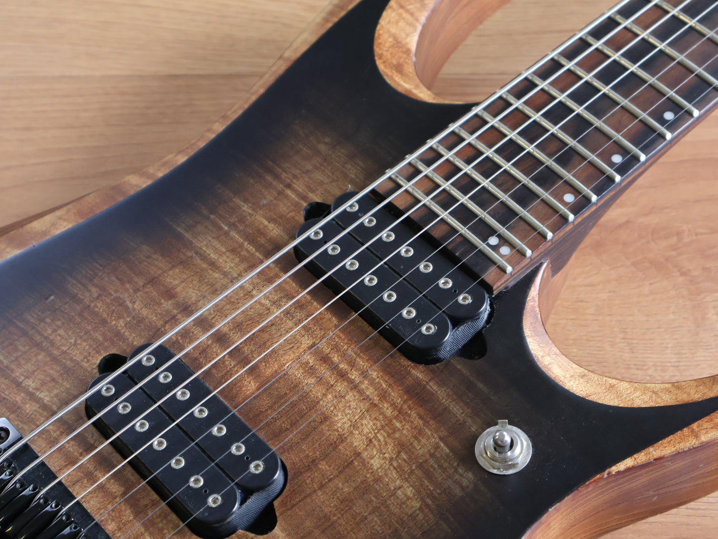 Ibanez RGD71AL 7-String RG Series Axion Label (Antique Brown Stained Burst)