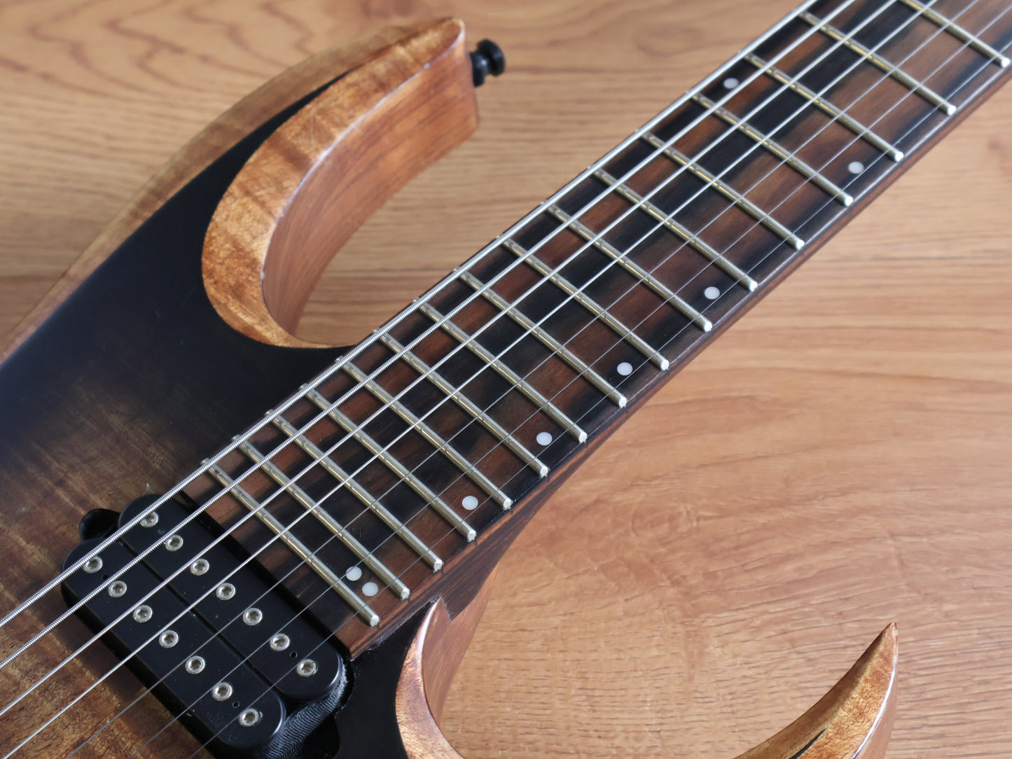 Ibanez RGD71AL 7-String RG Series Axion Label (Antique Brown Stained Burst)