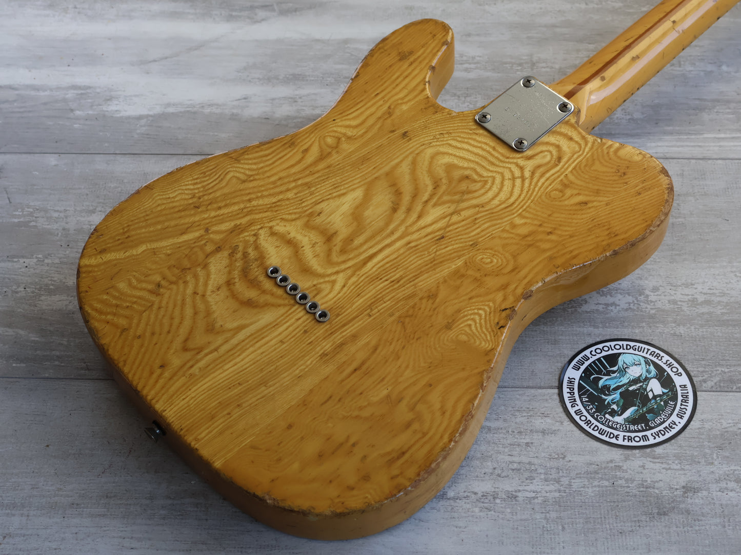 1979 Greco Japan TL-500 Spacey Sounds Telecaster (Natural)