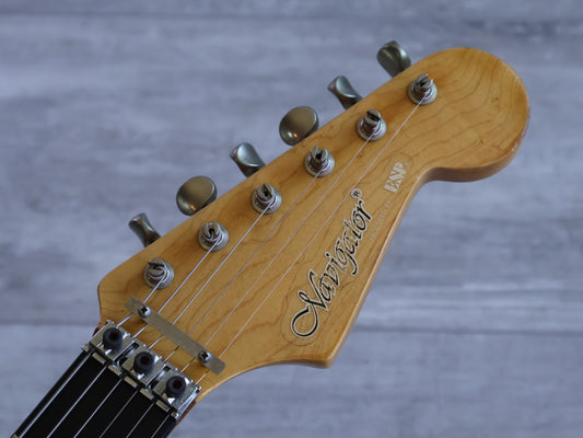 1980's Navigator (by ESP Japan) HH Superstrat (Candy Apple Red)