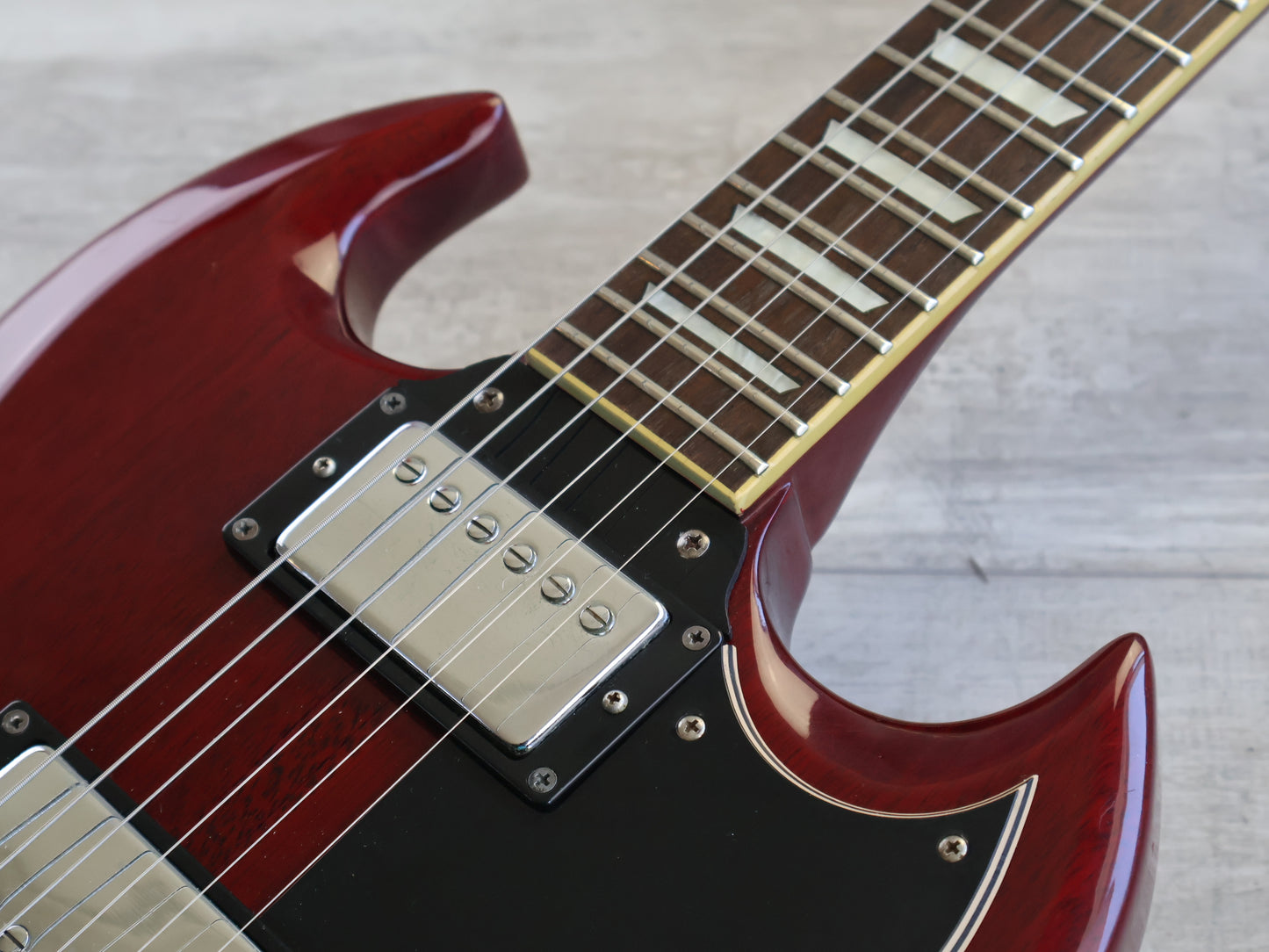 1990's Greco '63 Reissue SG Standard (Cherry Red)