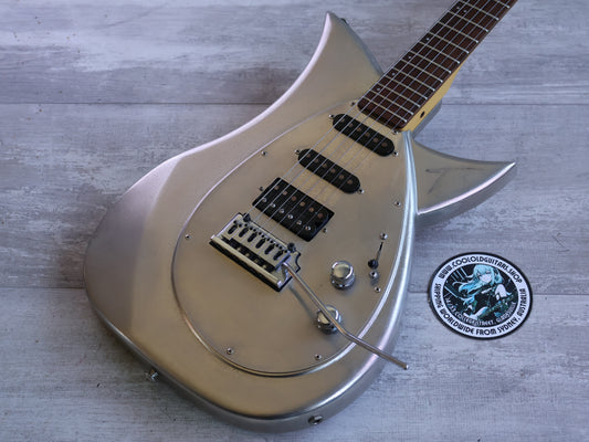 2000’s Tokai Japan Talbo Blazing Fire Cast Aluminium Electric Guitar (Chrome)