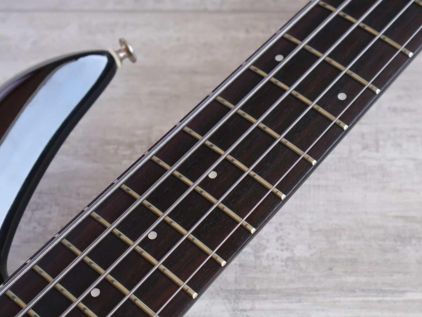 1994 Aria Pro II AVB-MIDI-05 Custom Shop Midi Enabled 5-String Bass (Sunburst)