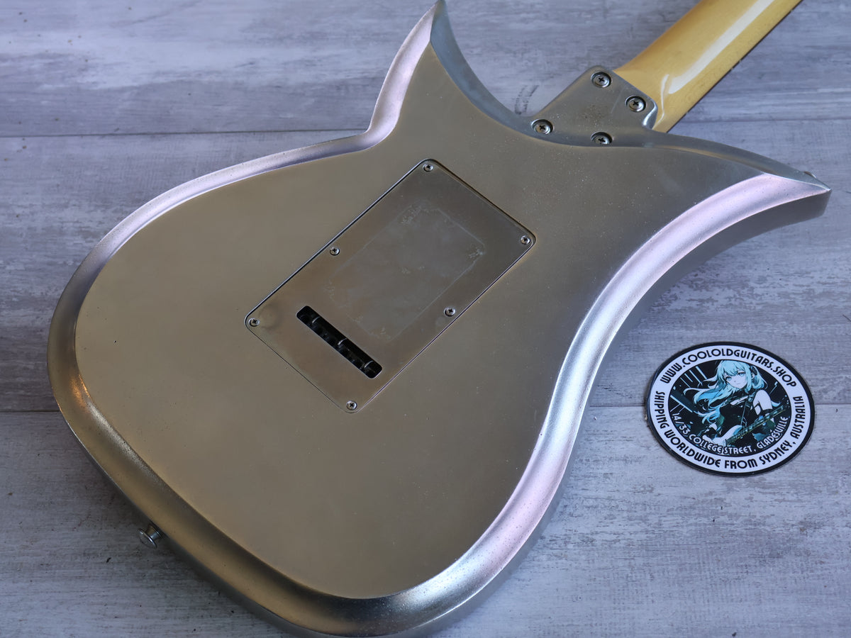 2000’s Tokai Japan Talbo Blazing Fire Cast Aluminium Electric Guitar (Chrome)