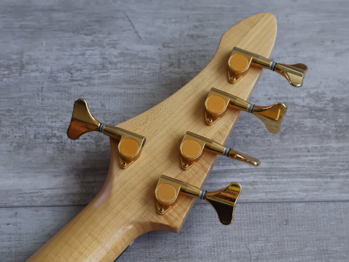 1994 Aria Pro II AVB-MIDI-05 Custom Shop Midi Enabled 5-String Bass (Sunburst)