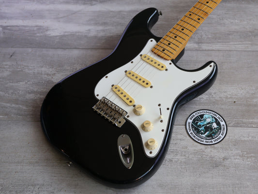 1985 Squier (by Fender Japan) SST-36 Vintage Stratocaster (Black)