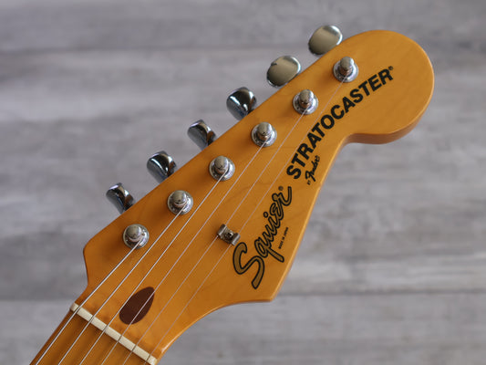 1985 Squier (by Fender Japan) SST-36 Vintage Stratocaster (Black)