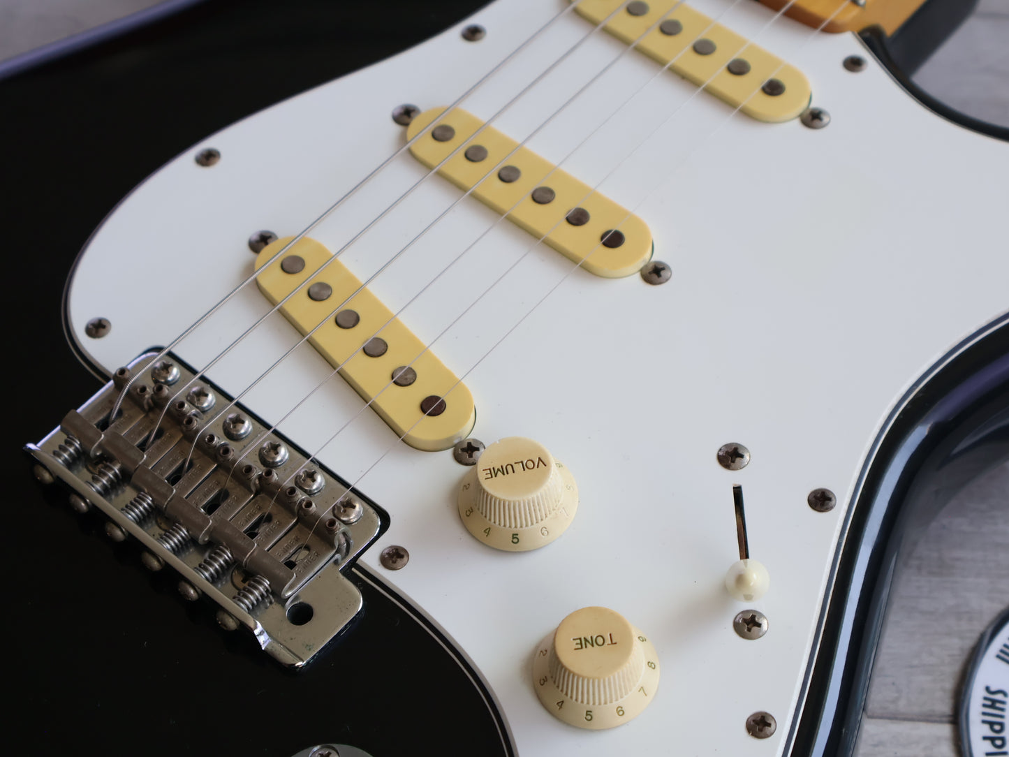 1985 Squier (by Fender Japan) SST-36 Vintage Stratocaster (Black)