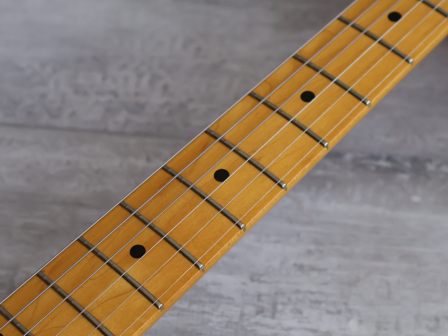 1985 Squier (by Fender Japan) SST-36 Vintage Stratocaster (Black)