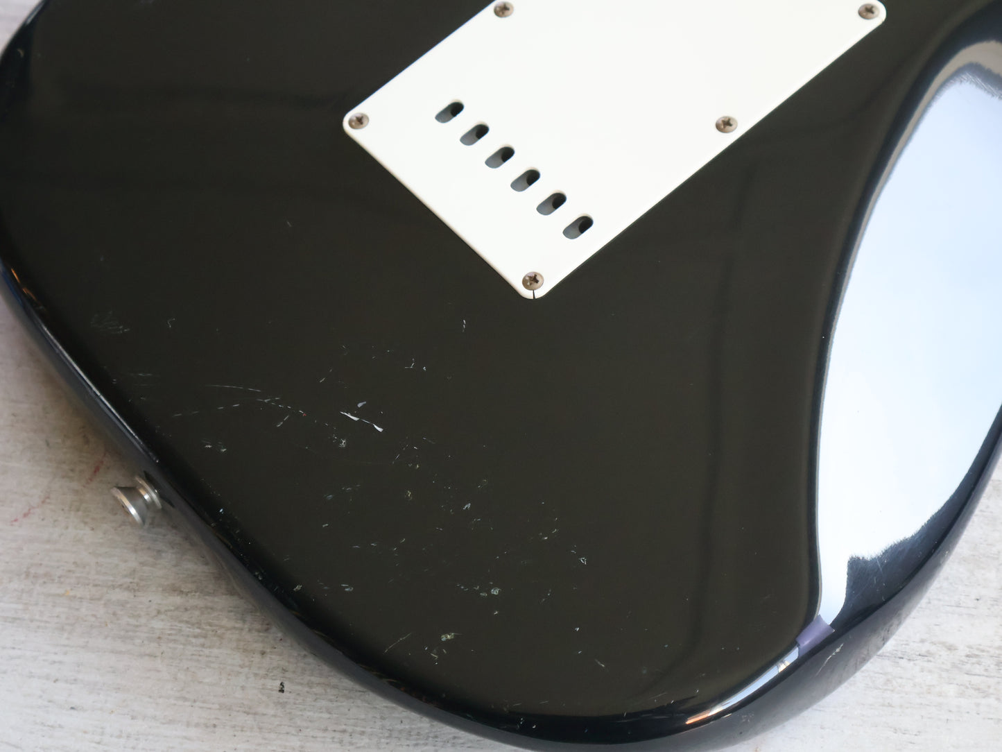 1985 Squier (by Fender Japan) SST-36 Vintage Stratocaster (Black)