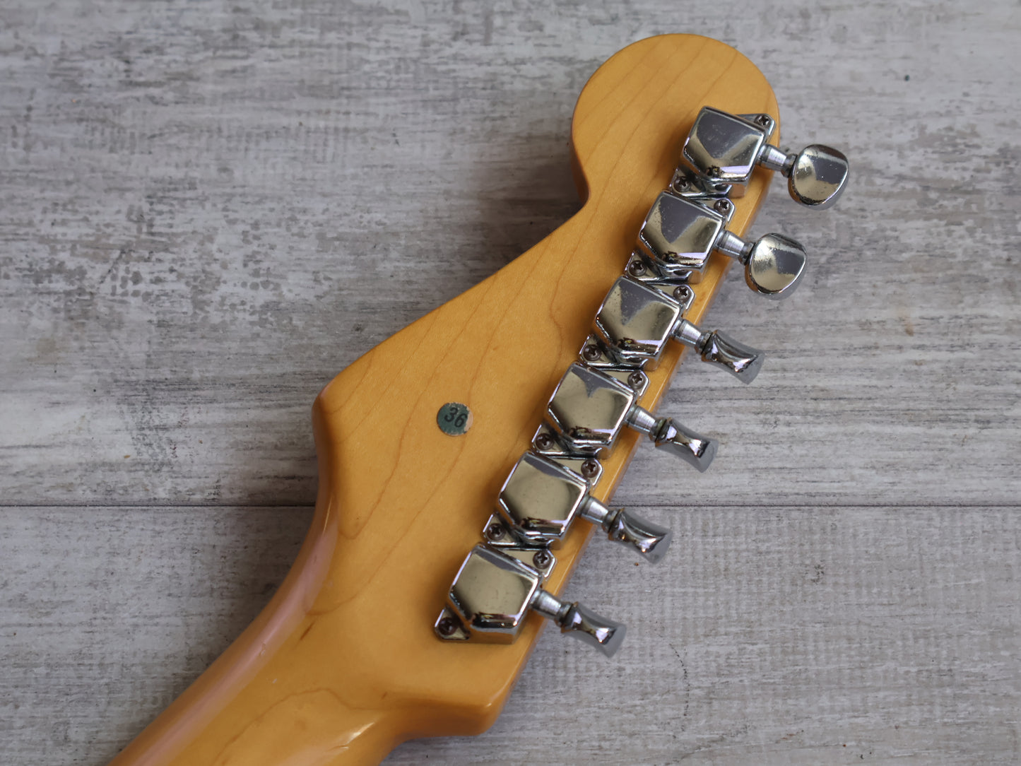 1985 Squier (by Fender Japan) SST-36 Vintage Stratocaster (Black)