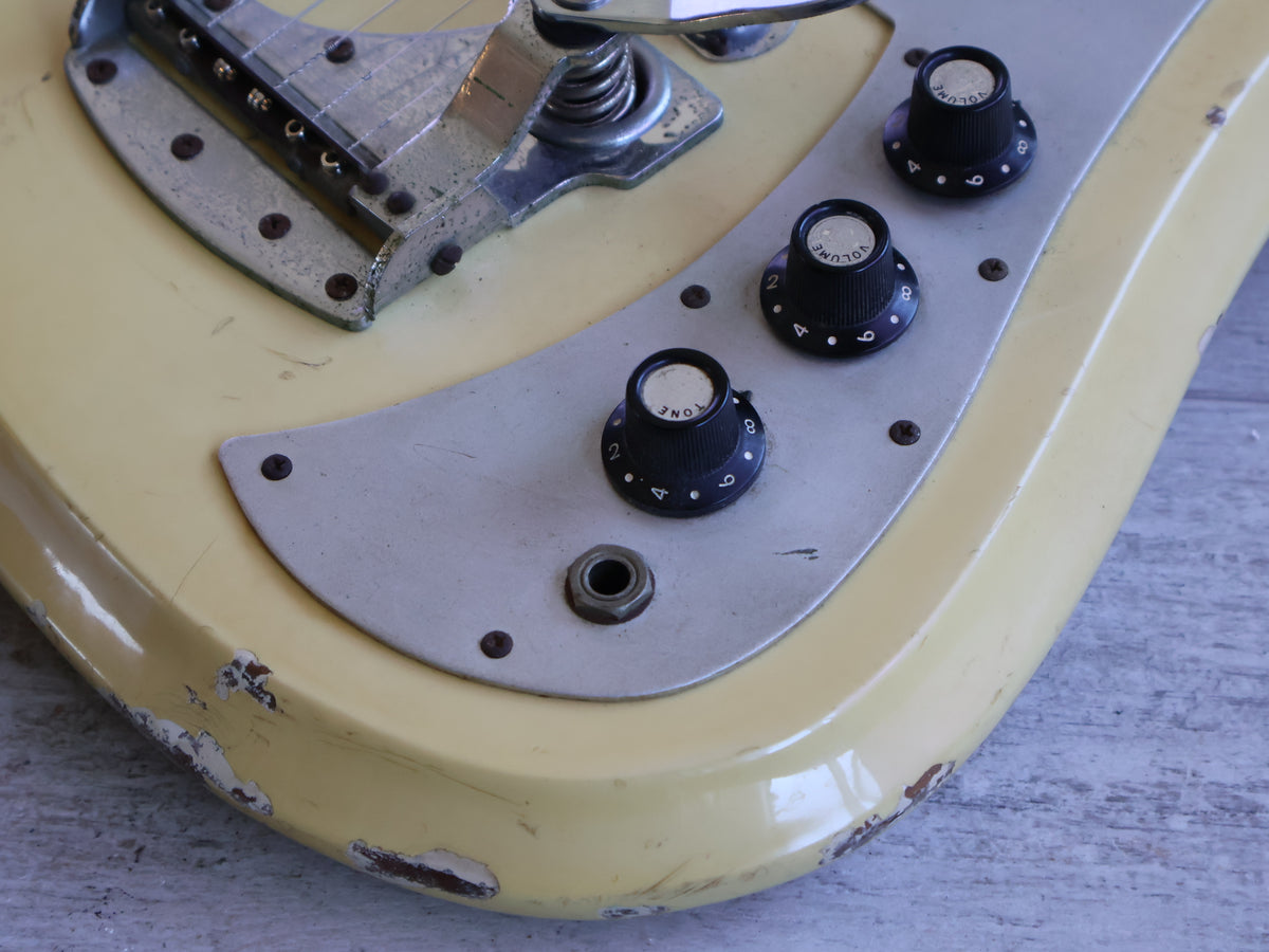 1960's Teisco Japan K-2L Sharkfin (White)