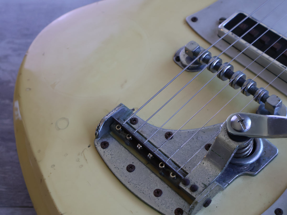1960's Teisco Japan K-2L Sharkfin (White)