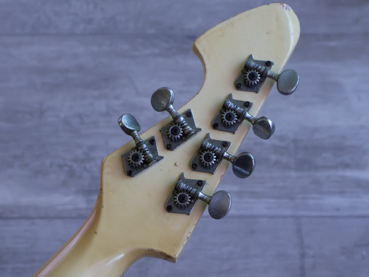 1960's Teisco Japan K-2L Sharkfin (White)