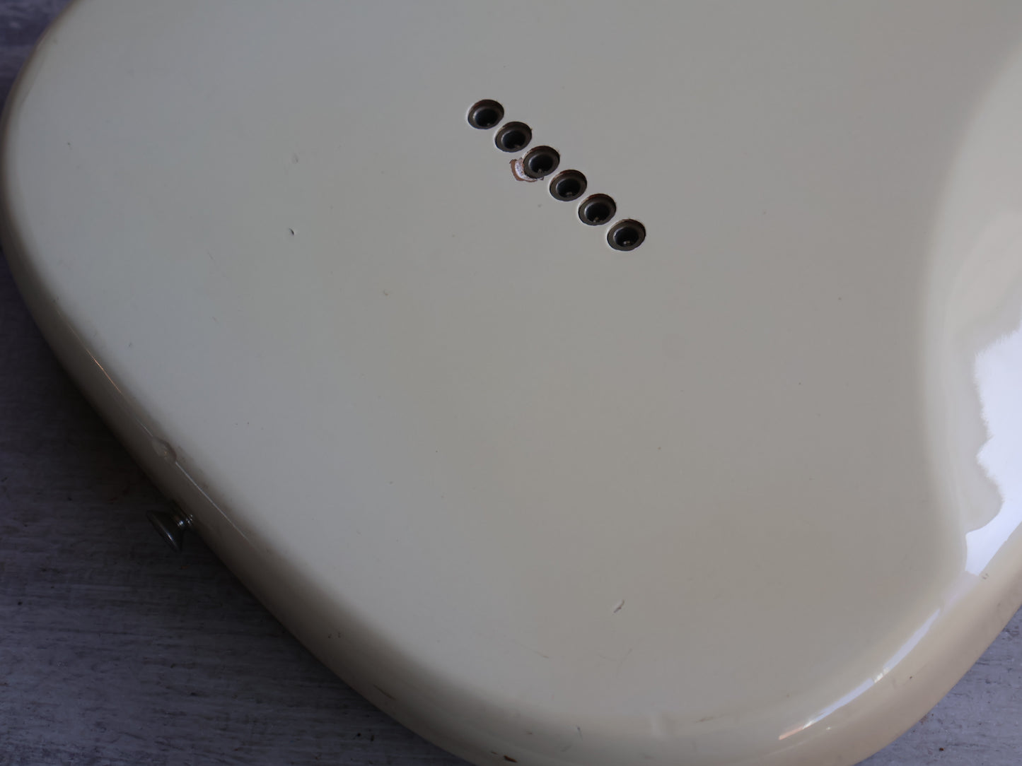 1985 Fernandes Japan ST-65JL Jake E Lee Signature Stratocaster (White)