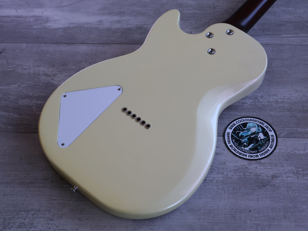 Harmony USA Jupiter Single Cutaway w/Gold Foils (Olympic White)