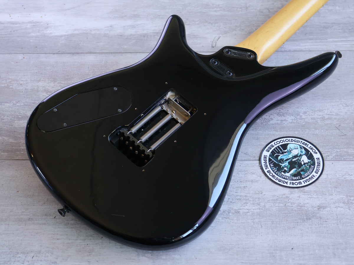 1989 Yamaha Japan MG-M2G Neon Special Edition Electric Guitar (Purple Neon)