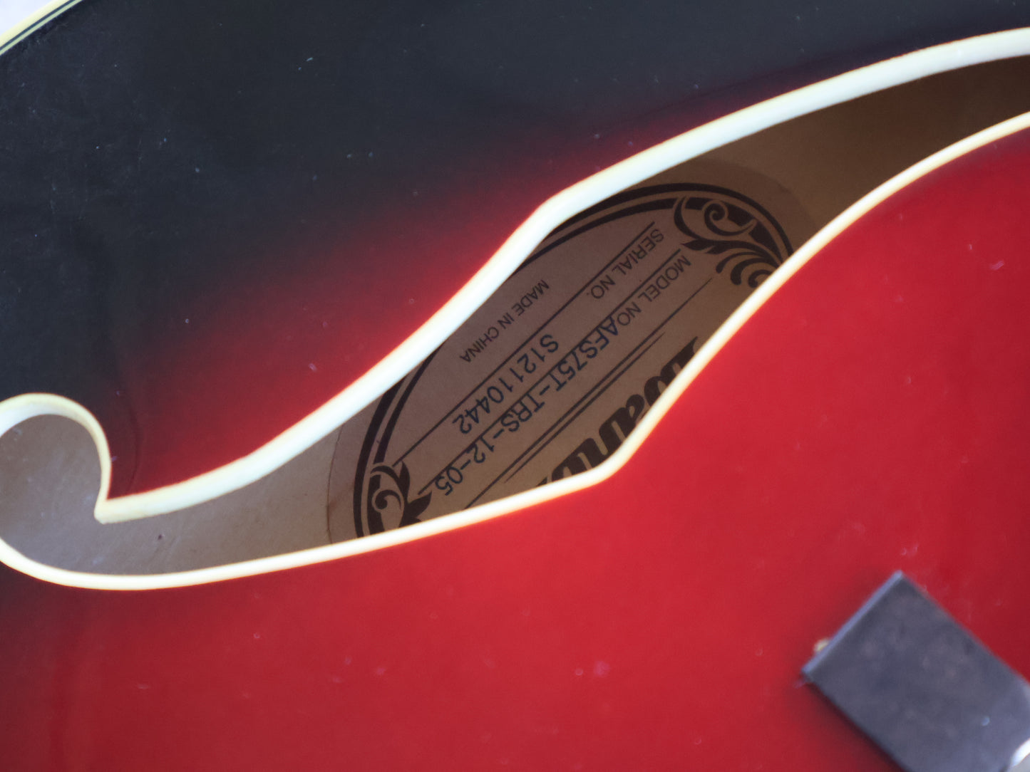 2012 Ibanez AFS75T Artcore Semi Hollowbody (Transparent Red Sunburst)