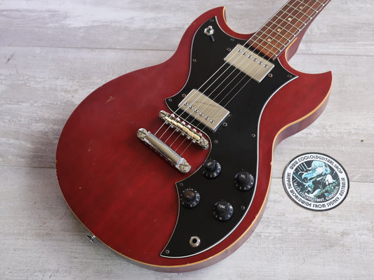1973 Yamaha Japan SG-70 Double Cutaway SG (Satin Red)