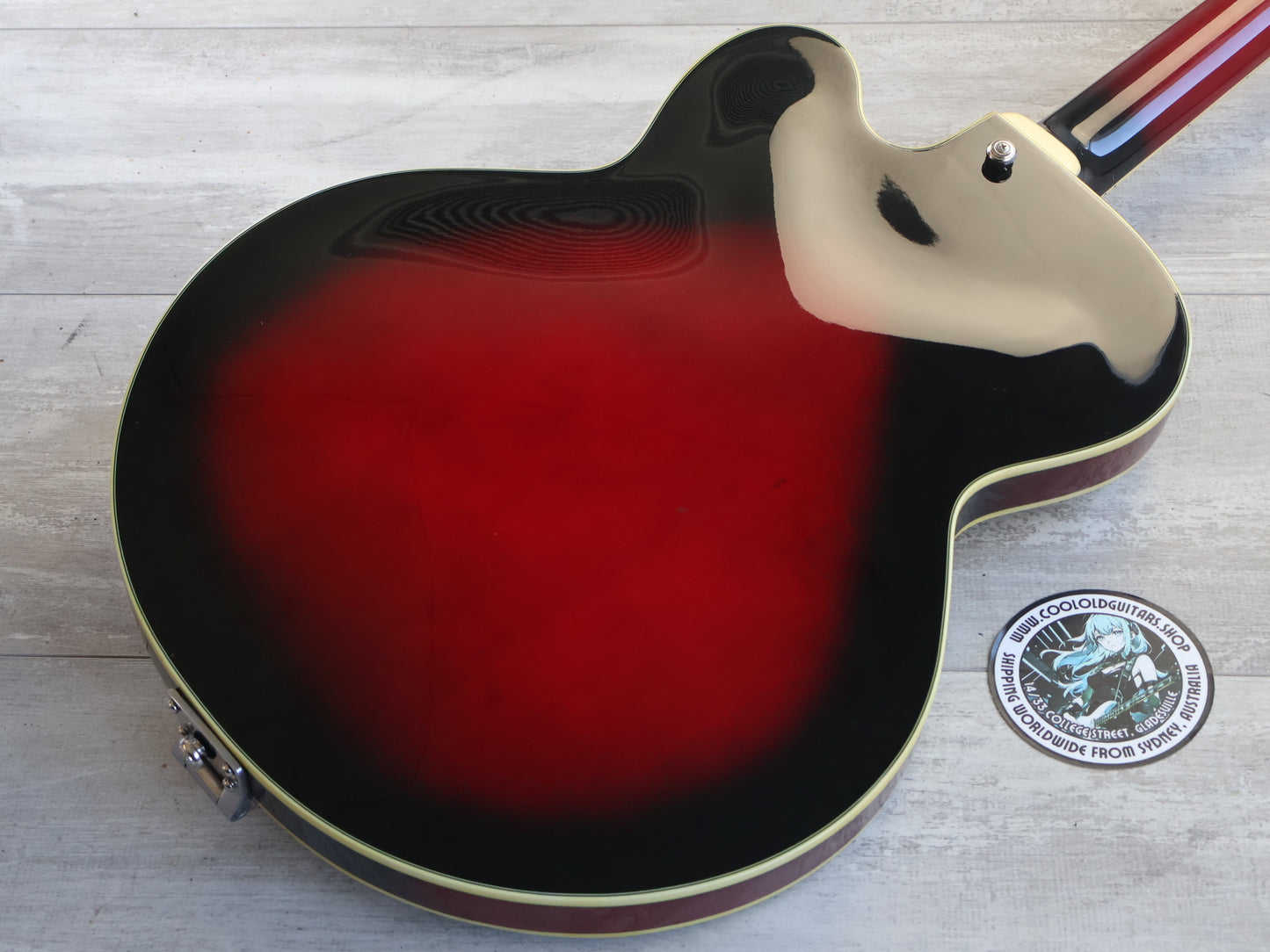 2012 Ibanez AFS75T Artcore Semi Hollowbody (Transparent Red Sunburst)