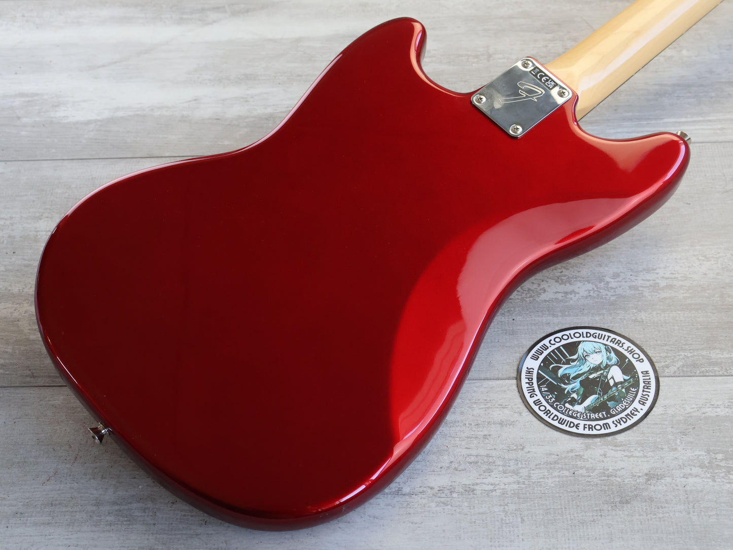 2025 Fender Japan Traditional 70's Mustang (Candy Apple Red)