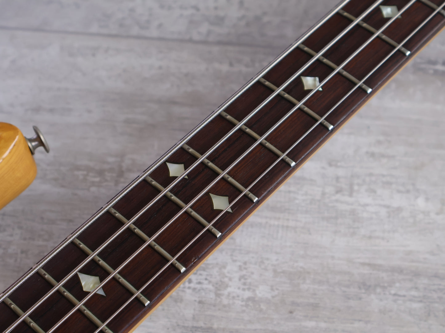 1979 Aria Pro II Japan TSB-550 Thor Sound Neckthrough Bass (Natural)