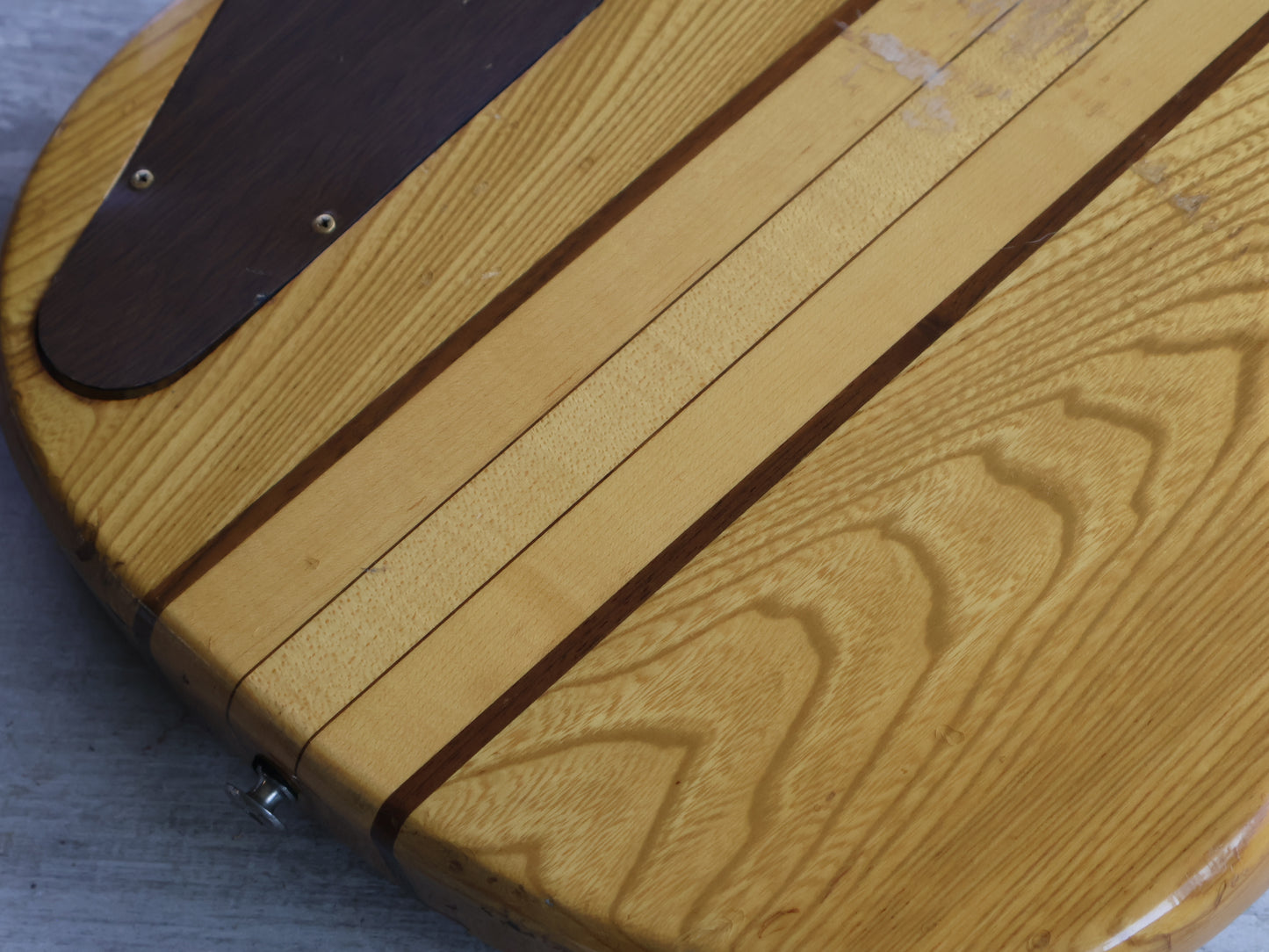 1979 Aria Pro II Japan TSB-550 Thor Sound Neckthrough Bass (Natural)